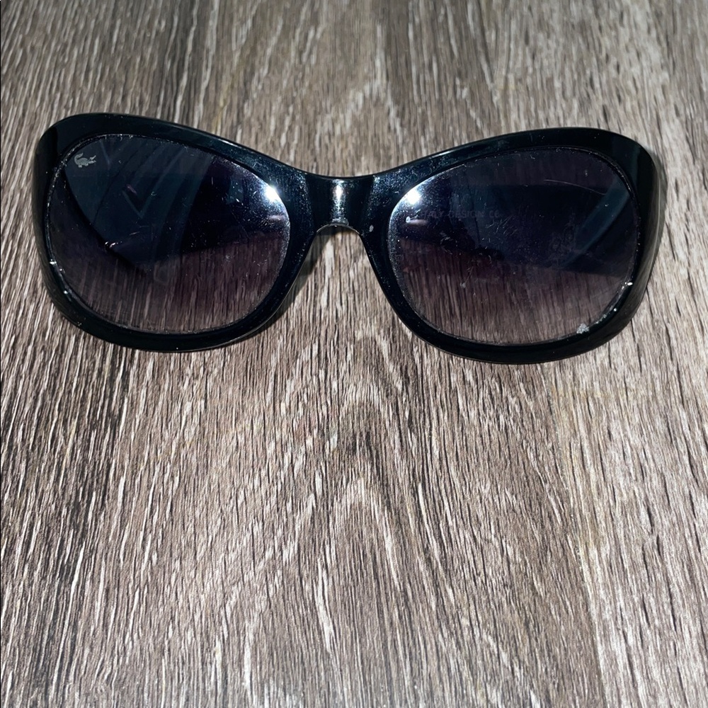 Vintage Lacoste Black Sunglasses